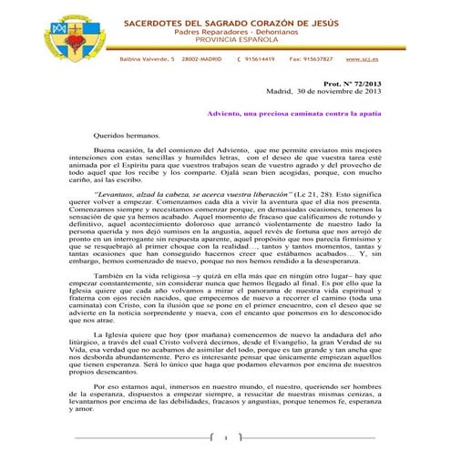 Prot 72 2013 saludo de_adviento_2013