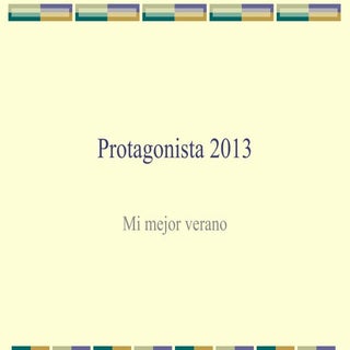 Protagonista 4º