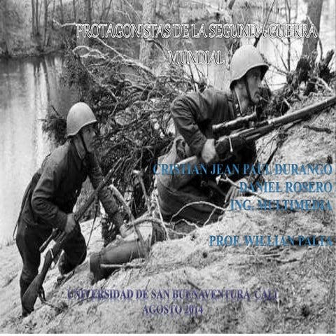 Protagonistas II Guerra Mundial