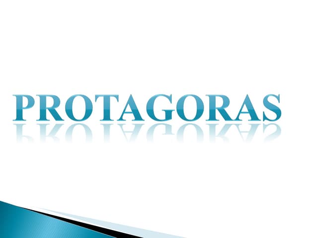Protagoras