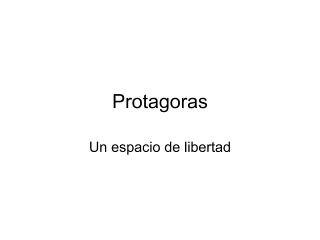 Protagoras