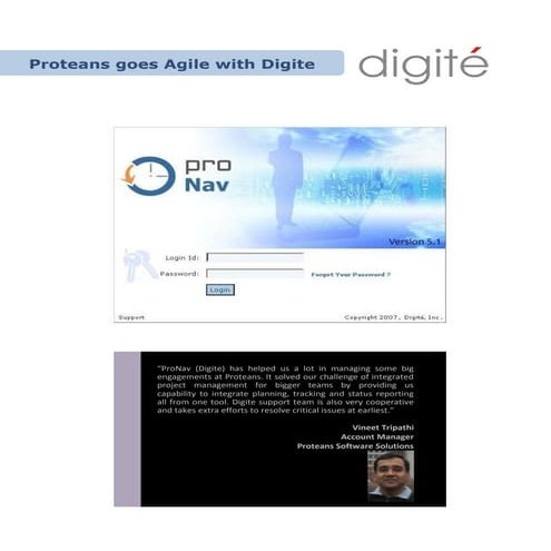 Proteans goes Agile with Digite