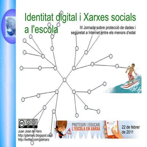 Identitat digital i xarxes socials a l'escola