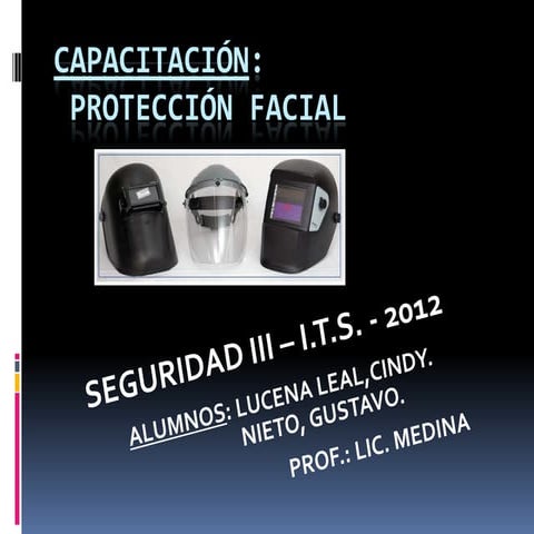 Proteccion facial