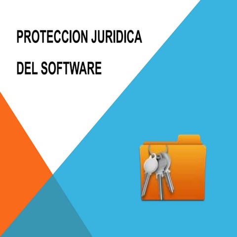 Proteccion juridica del software | PPTX
