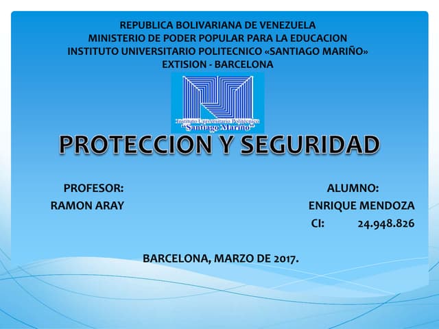 Proteccion y seguridad de sistemas operativos