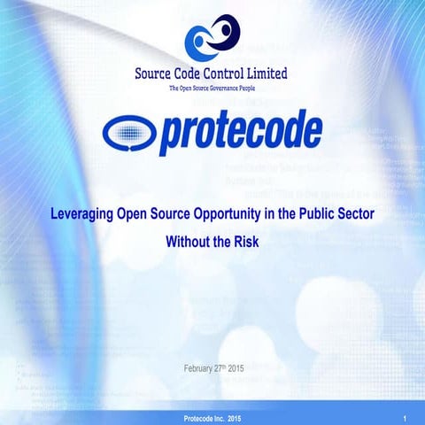 Leveraging Open Source Opportunity in the Public Sector Without the Risk