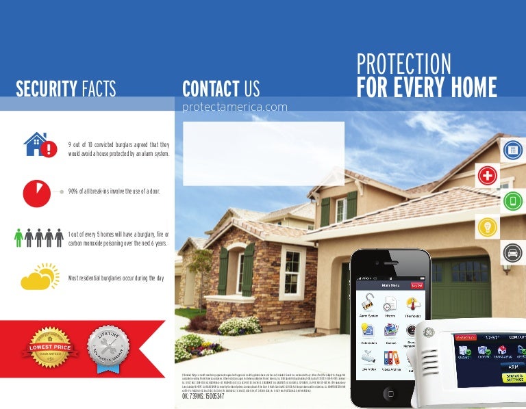 Protect America Security System Brochure