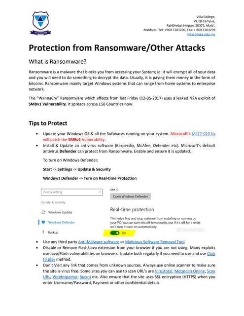 Watch Out for Ransomware Pretending to Be a Windows Update! - How To Protect Computer From Ransomware