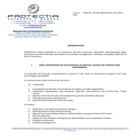 Protectia attorneys at law ::: Corporate presentation