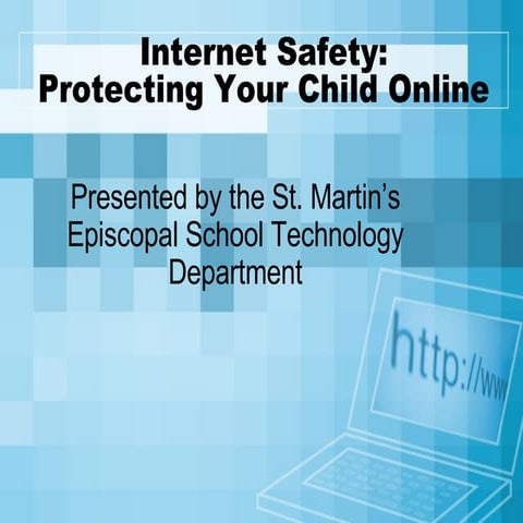 Protecting  Your  Child  Online