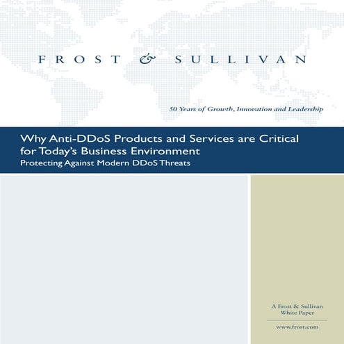 Protecting against modern ddos threats