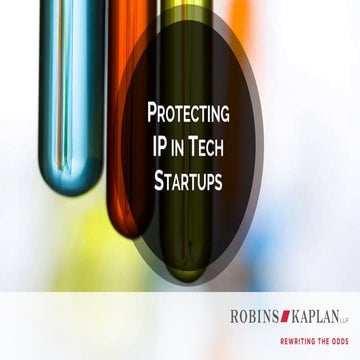 Protecting IP in Technology Startups