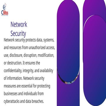 Protecting Networks Cybersecurity and Network Security Fundamentals