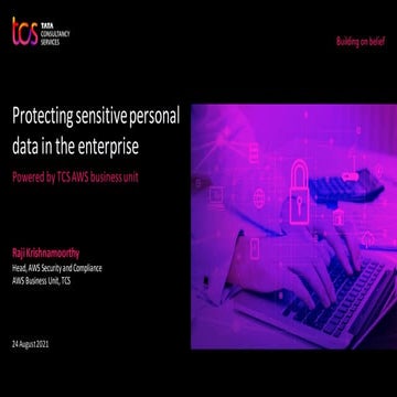 Protecting Sensitive Personal Data in the Enterprise