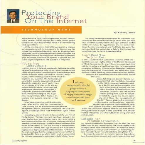 Protecting your brand on the internet