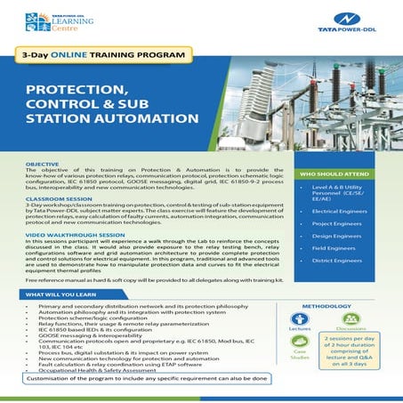 Protection, Control and Substation Automation