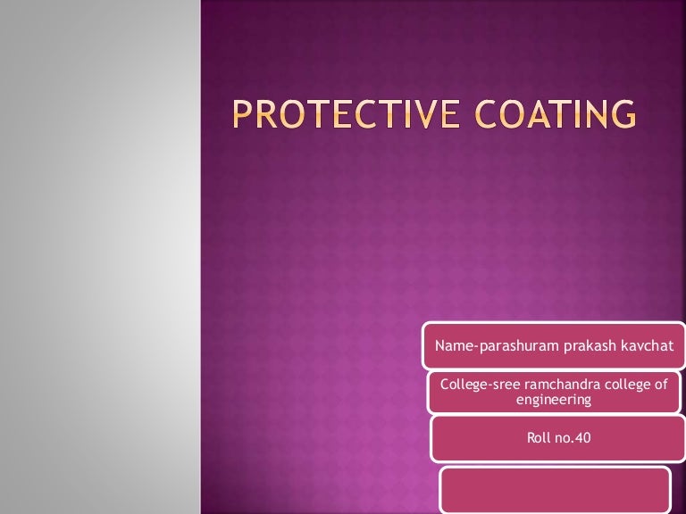 Protective coating
