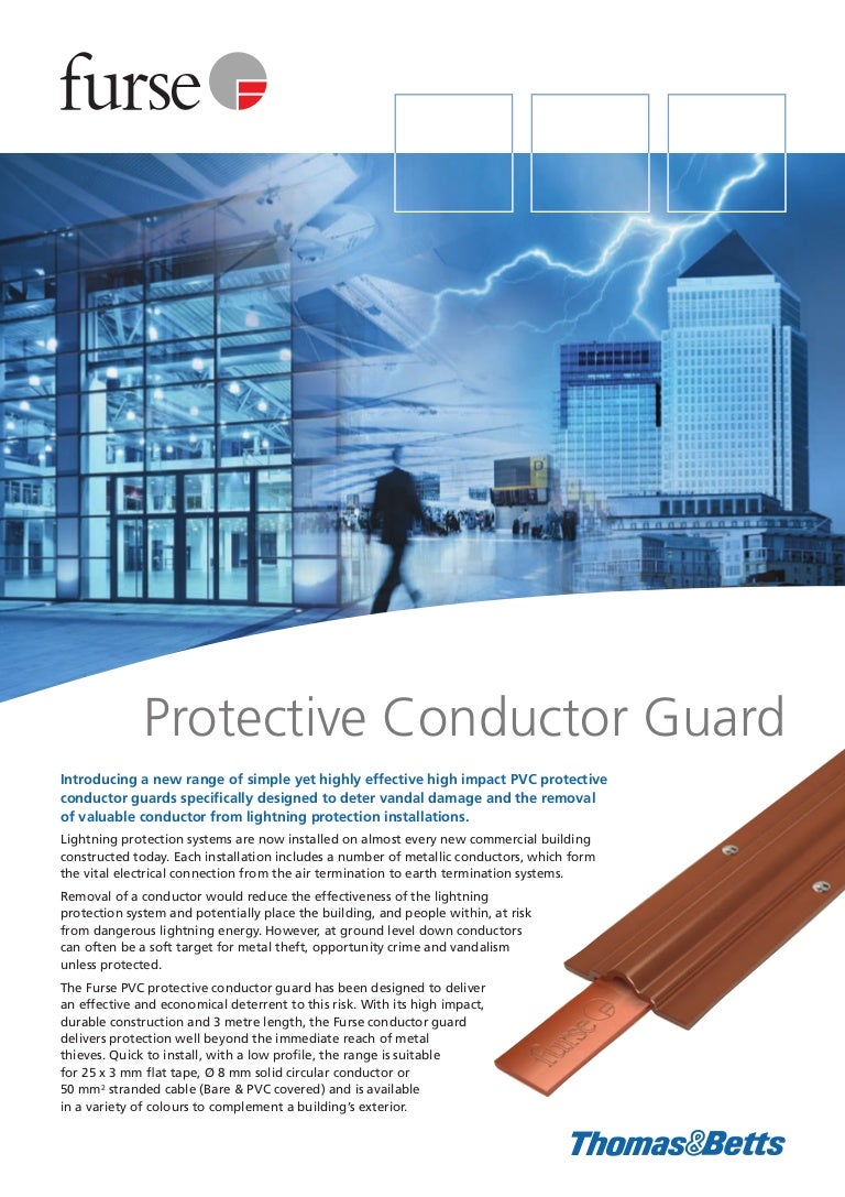 Protective conductor guard datasheet