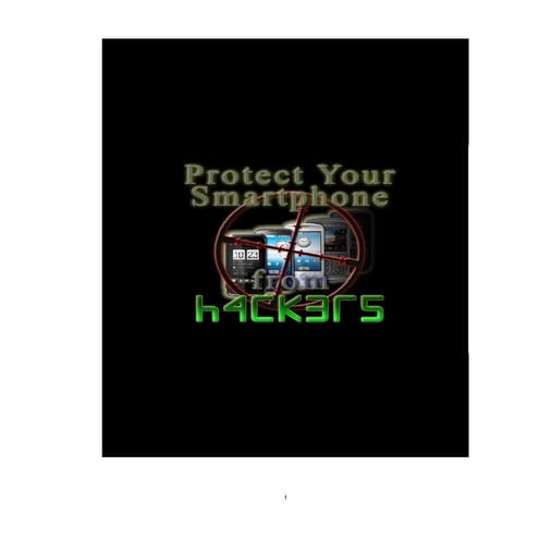 Protect smartphone from hackers