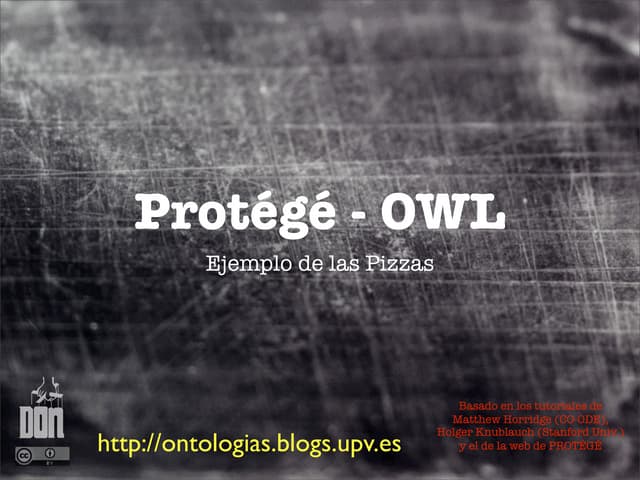 Diseño de Ontologías: Protégé OWL -...
