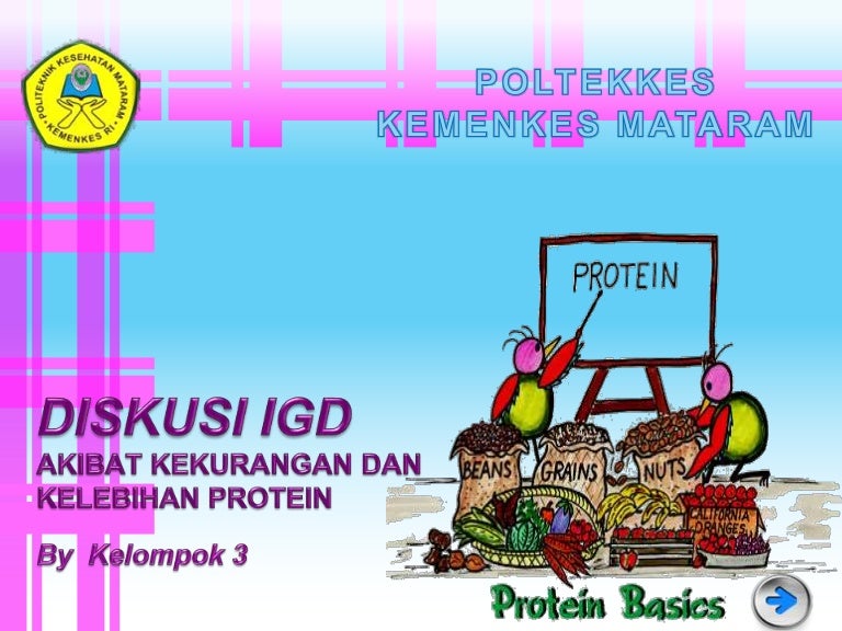 Akibat Kelebihan Dan Kekurangan Protein Hal