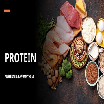 Understanding Proteins: Structure, Function, metabolism and Dietary Needs