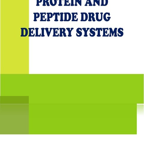 Protein and-peptide-drug-delivery-systems