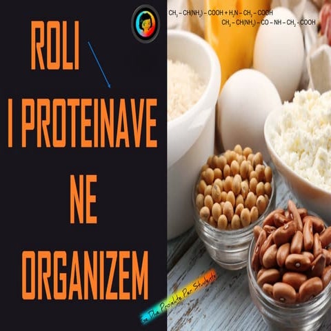 Roli i proteinave ne organizem 
