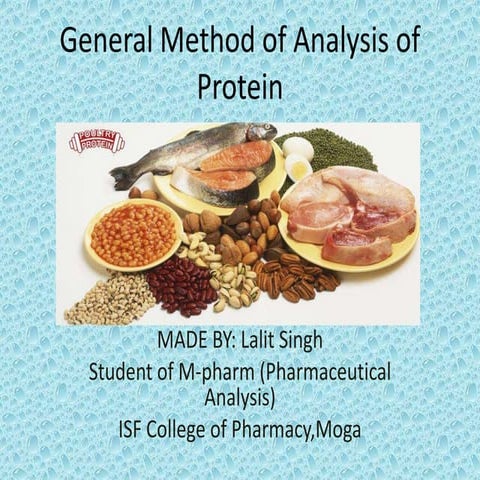 Protein analysis
