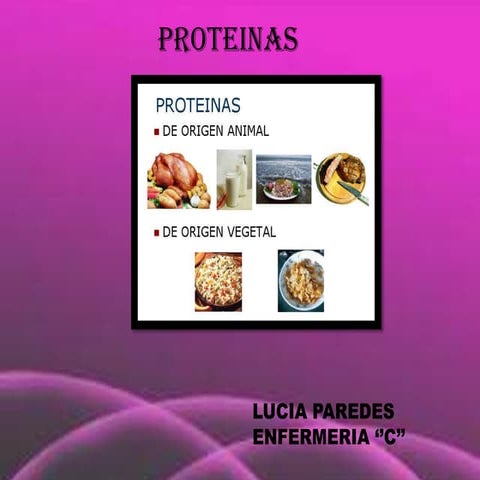 Proteinas