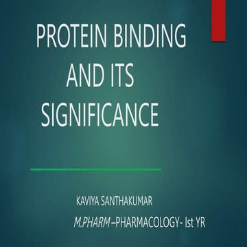 Protein binding...pptx
