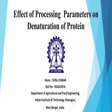 Protein Denaturation