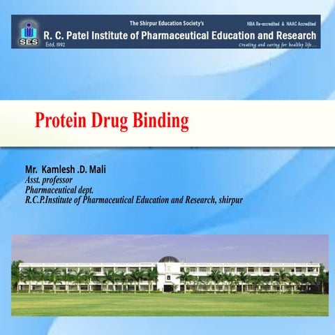 protein drug binding in detail - 1KDM.pptx