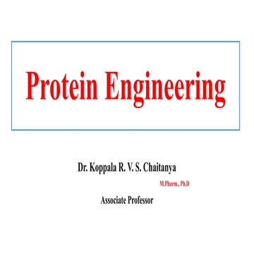 PROTEIN ENGINEERING AND ITS APPLICATIONS.pptx