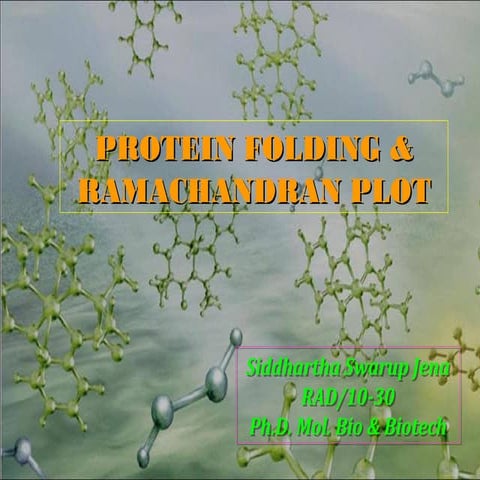 Protein folding @ sid