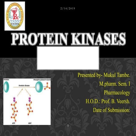 Protein kinases