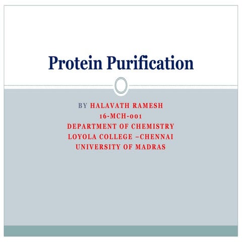 Protein purification