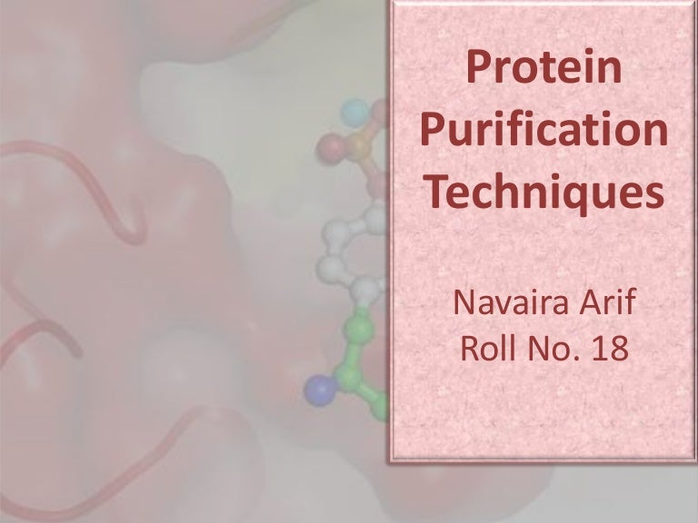 Protein purification techniques
