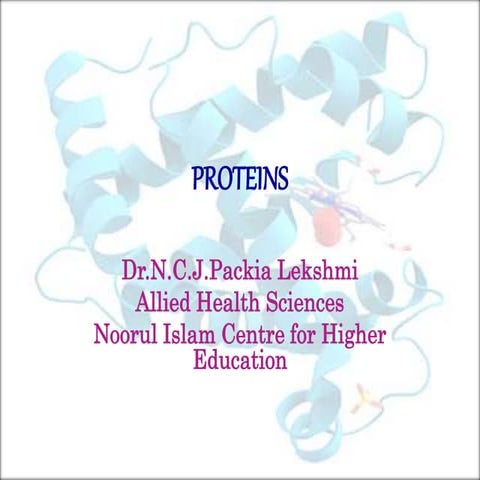 Proteins