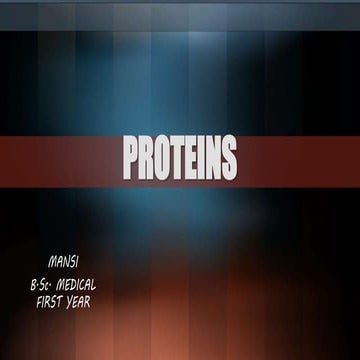 Proteins
