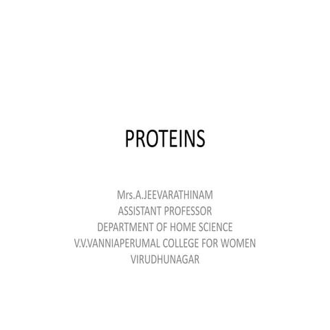 PROTEINS.pptx