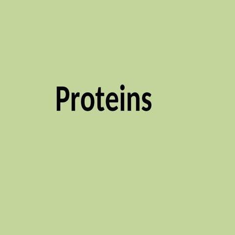 Proteins and it's important aspects . pptx