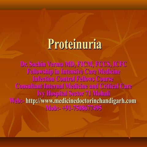 Proteinuria