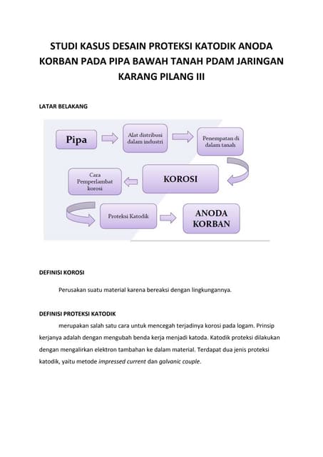 Proteksi katodik anoda
