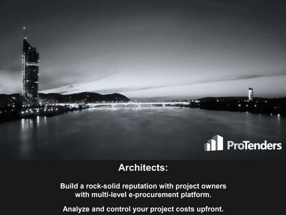 Protenders presentations
