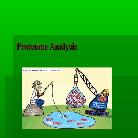 Proteome analysis