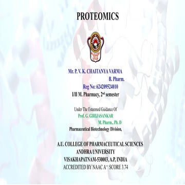 proteomics presentation and seminar.pptx