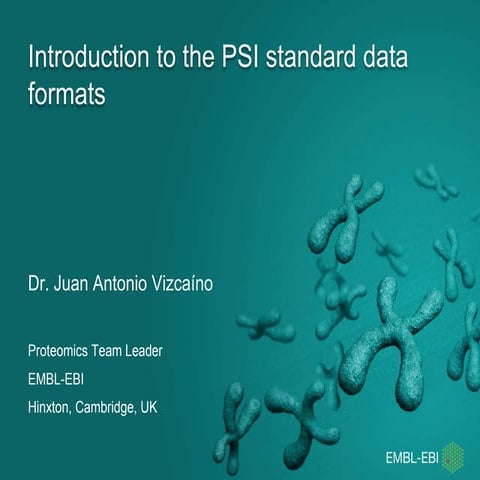 Proteomics data standards