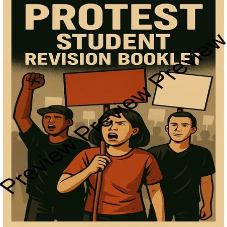 Protest - Student Revision Booklet For VCE English